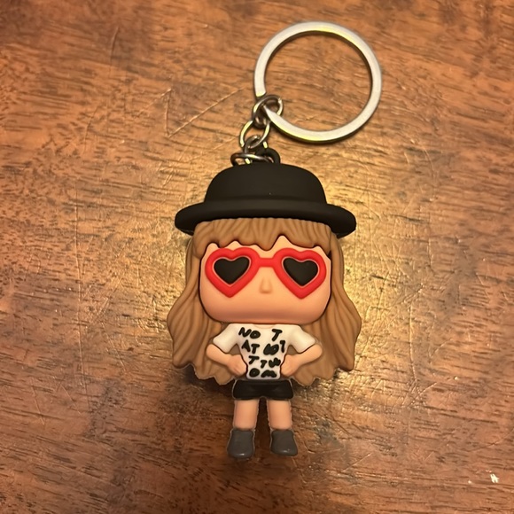 Four Taylor Swift Pop Art Keychains in box - Picture 5 of 7